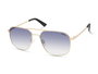 Kenneth Cole KC2970-5631W Gafas de sol con cristal azul y detalles dorados