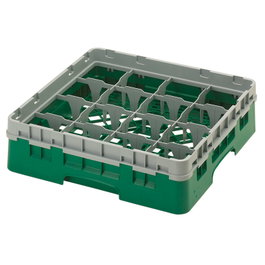 CAMBRO Cesta de lavado 16 comp. Verde Sherwood
