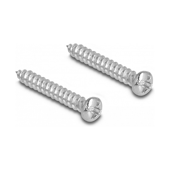 DeLOCK Pasacables para escritorio 740 x 75 mm altura regulable plata