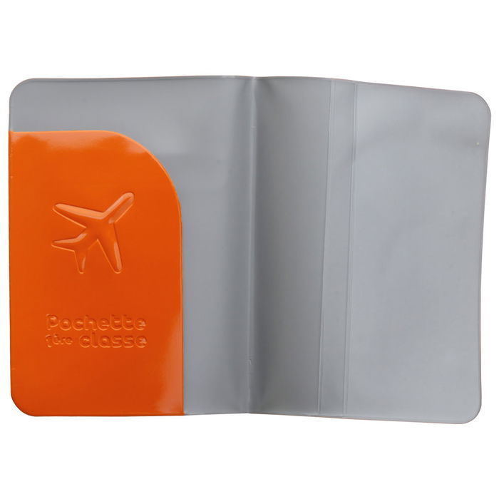Jet Lag Funda Pasaporte 13,5x21 cm PVC brillante, resistente al agua, colores surtidos