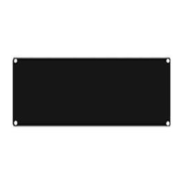 MicroConnect Panel Ciego de 19" 4HU Negro RAL 9004