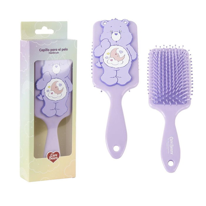 Cerdá Cepillos Rectangular Care Bears Púrpura