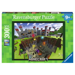 RAVENSBURGER Puzzle Minecraft 300 Piezas XXL 27x39cm