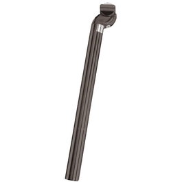 Ergotec Tija de sillín Patent CNC 25.8 350 mm 18 mm offset Aluminio Negro