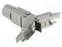DeLOCK Acoplador para cable de red Cat.6 STP 86975 Plata