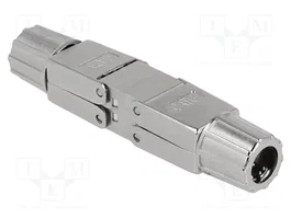 DeLOCK Acoplador para cable de red Cat.6 STP 86975 Plata