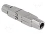 DeLOCK Acoplador para cable de red Cat.6 STP 86975 Plata