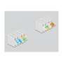 DeLOCK Acoplador para Cable de Red Cat.6 STP sin Herramientas, Plata - Conector 2x LSA, Adapter
