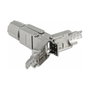 DeLOCK Acoplador para Cable de Red Cat.6 STP sin Herramientas, Plata - Conector 2x LSA, Adapter