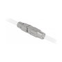 DeLOCK Acoplador para Cable de Red Cat.6 STP sin Herramientas, Plata - Conector 2x LSA, Adapter