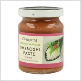 Clearspring Umeboshi Pasta 150Gr Condimento Agrio y Picante Vegano