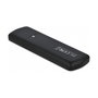 DeLOCK Caja Externa USB Tipo C para SSD M.2 NVMe y SATA 10 Gbit/s, Realtek RTL9210B, Aluminio Negro, Plug and Play, Incluye Cable USB C - C