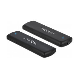 DeLOCK Caja Combo Externa USB Type-C para SSD M.2 NVMe PCIe o SATA 42633