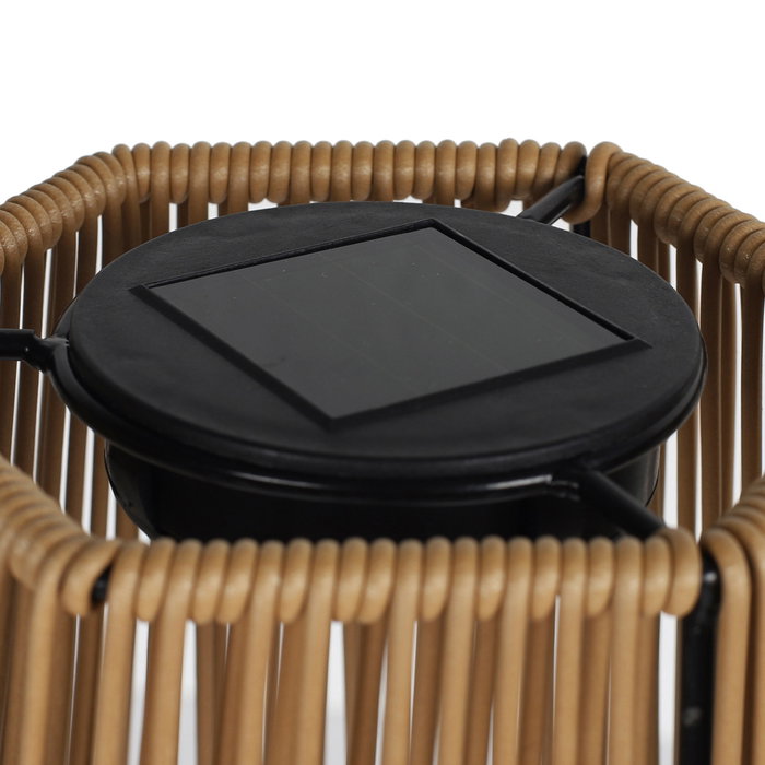 Home Deco Factory Lámpara Solar Exterior de Plástico para Jardín y Terraza, Altura 40 cm Home Deco Factory Lámpara Solar Exterior de Plástico para Jardín y Terraza, Altura 40 cm