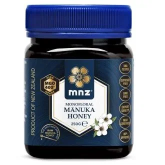 MANUKA NEW ZELAND Miel de Manuka Raw MGO 400+ Monofloral 250Gr