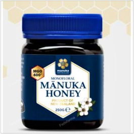 MANUKA NEW ZELAND Miel de Manuka Raw MGO 400+ Monofloral 250Gr