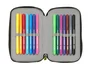 Safta Estuche Escolar Nerf Get Ready Doble Cremallera 28 Pcs