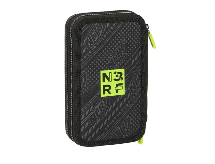 Safta Estuche Escolar Nerf Get Ready Doble Cremallera 28 Pcs Safta Estuche Escolar Nerf Get Ready Doble Cremallera 28 Pcs