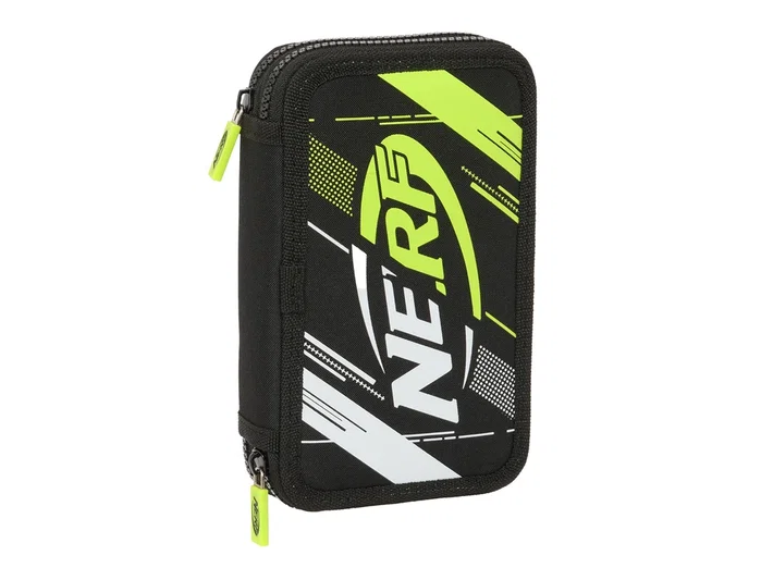 Safta Estuche Escolar Nerf Get Ready Doble Cremallera 28 Pcs Safta Estuche Escolar Nerf Get Ready Doble Cremallera 28 Pcs