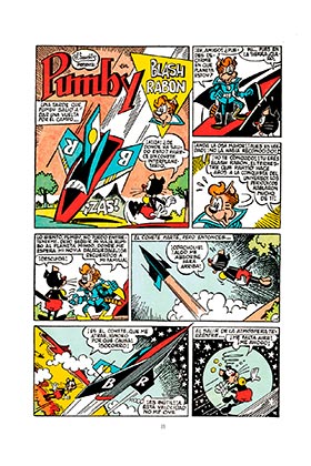 Tebeos Dolmen Editorial S.L. Pumby 03. La vuelta al mundo con 80 céntimos