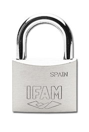 IFAM Candado de Acero Inoxidable con 50 Llaves Iguales