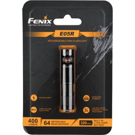 Fenix E05R Linterna de 400 lm Negra