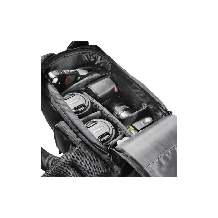 Mantona Trekking Mochila para cámara negra
