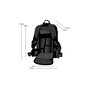 Mantona Trekking Mochila para cámara negra