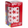 Apli Gomets Estrella Rojo 12,5 mm y 19,5 mm