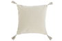 DKD Home Decor Cojín de Poliéster Crudo 45x8x45 cm (Pack de 2)