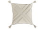 DKD Home Decor Cojín de Poliéster Crudo 45x8x45 cm (Pack de 2)