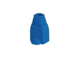 Lanberg PLB-1000-B Funda Protectora/Conector RJ-45 Azul, PVC, Pack de 100 Unidades