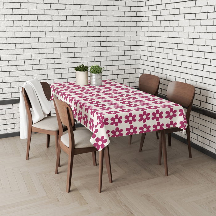 Hermia Gravellamb1 Mantel de 140 x 220 cm, Tejido de Algodón y Poliéster, Ideal para Decoración de Mesa Elegante y Duradera