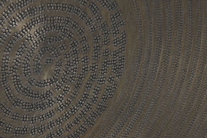 DKD Home Decor Decoracion Pared Moderno Dorado Aluminio 3 x 90 x 90 cm (2 Unidades)