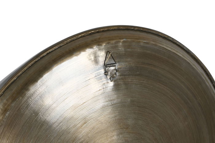 DKD Home Decor Decoracion Pared Moderno Dorado Aluminio 3 x 90 x 90 cm (2 Unidades)