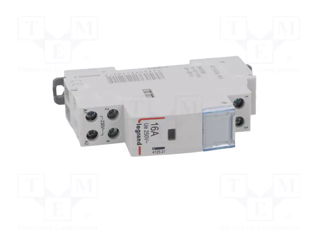 LEGRAND SM400 Contactor 2-polar de instalación NC + NA 230VAC 16A