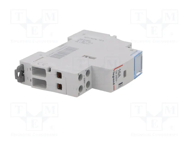 LEGRAND SM400 Contactor 2-polar de instalación NC + NA 230VAC 16A