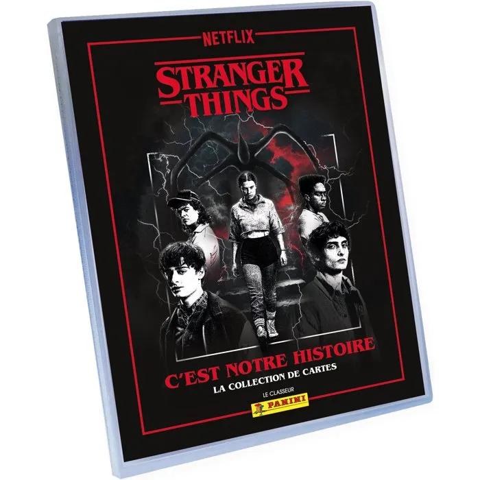 Panini Pack de Inicio Stranger Things Carpeta 3 Bolsillos + 1 Tarjeta Edición Limitada Ref. PAN8051708031232
