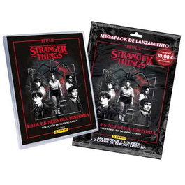 Panini Pack de Inicio Stranger Things Carpeta 3 Bolsillos + 1 Tarjeta Edición Limitada Ref. PAN8051708031232