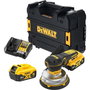 DeWalt DCW230P2-QW Lijadora Orbital Aleatoria Inalámbrica 150 mm con 2 Baterías