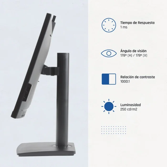 Iggual Monitor 27 pulg. IPS FHD 100Hz con Webcam, HDMI y VGA