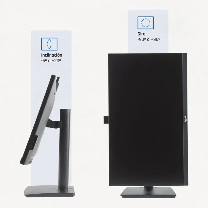 Iggual ML27WC Monitor PC 27" IPS Full HD 1920x1080 120Hz 1ms Webcam Integrada Altavoces HDMI VGA Negro