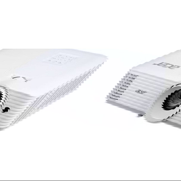 Acer P5550 Proyector DLP de 5200 Lúmenes ANSI, Resolución Full HD 1080p (1920x1080), Relación de Contraste 18000:1, 3D, 16:9, Alcance Zoom 1.3:1, Blanco