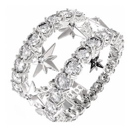 Guess Anillo JUBR03320JWRH54 para Mujer en Acero Inoxidable Gris