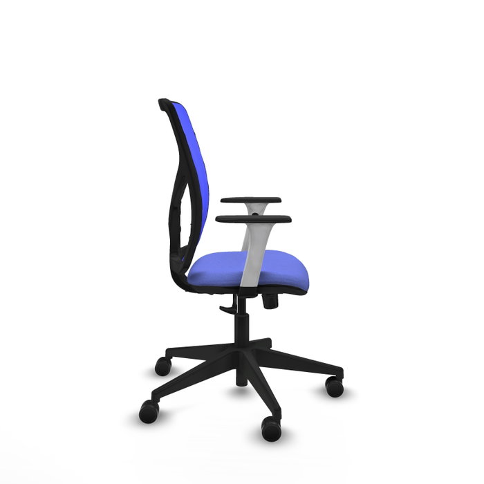 PIQUERAS Y CRESPO Silla de oficina Motilla con mecanismo Sincro en Azul PIQUERAS Y CRESPO Silla de oficina Motilla con mecanismo Sincro en Azul