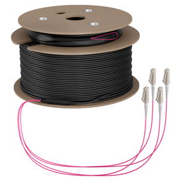 EFB Elektronik Cable de fibra óptica OM4 4G (1x4) LC-LC 50m Dca LSZH