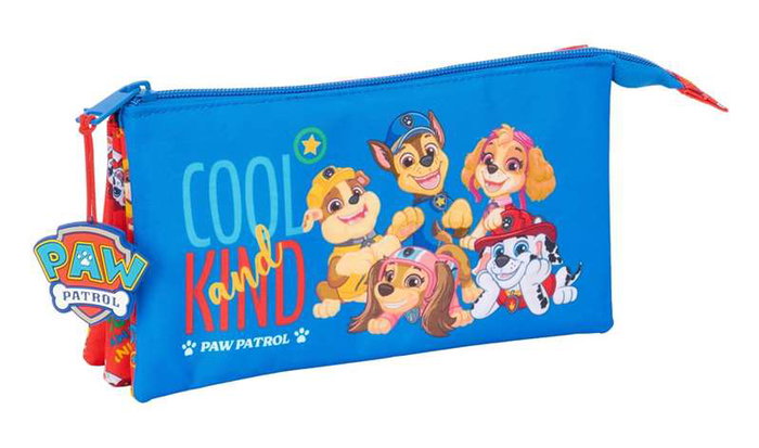Safta Portatodo Triple Paw Patrol "Cool" 22x12x3 Cm