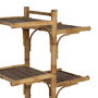 Estantería Natural Bambú Decoración 57 X 32 X 100 cm