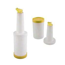 APS Botella Dosificadora Coctelería 1L Amarillo