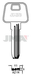JMA Llaves de Seguridad Latón AZ-14